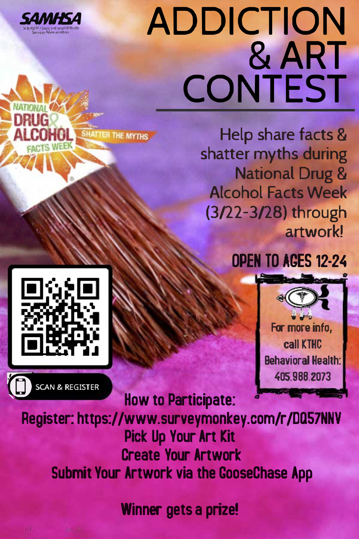 ADDICTION & ART CONTEST – Kickapoo Tribal Health Center