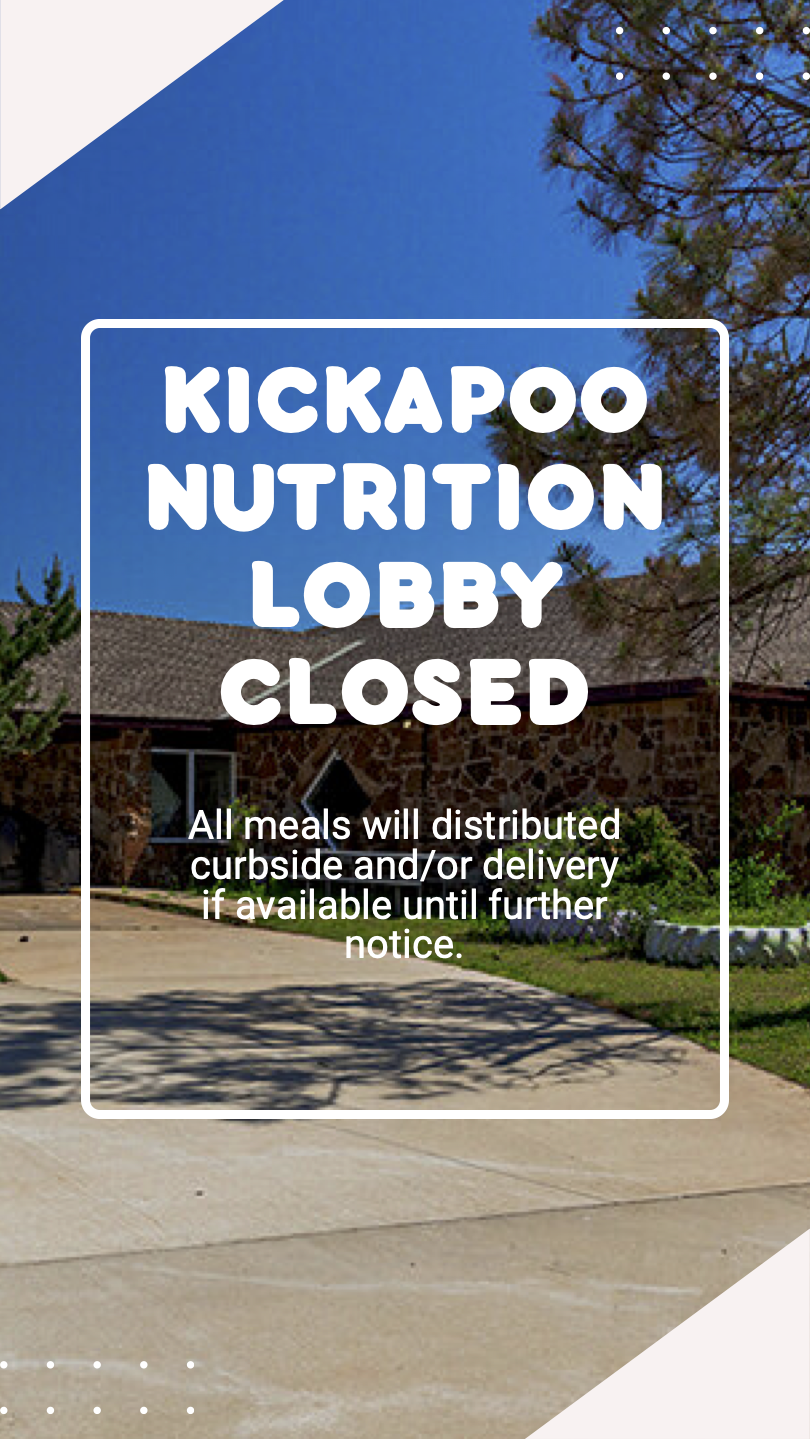 Kickapoo Behavioral Health Nutrition Closed 1227 – Kickapoo Tribal Health Center