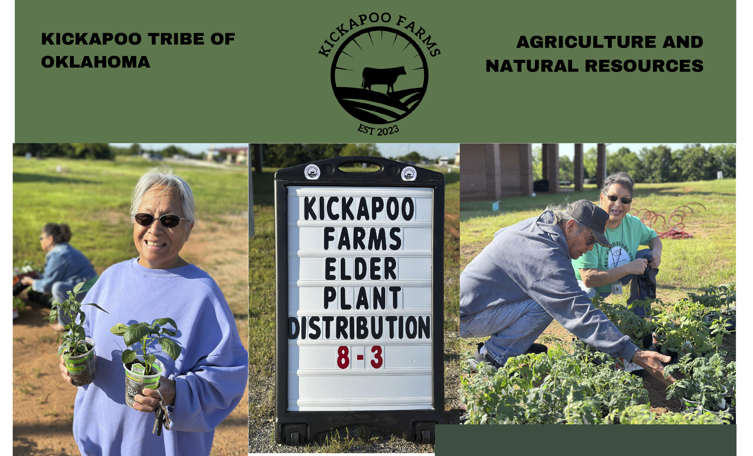 Kickapoo Present Day Kickapoo Farms May Newsletter – Kickapoo Tribal Health Center
