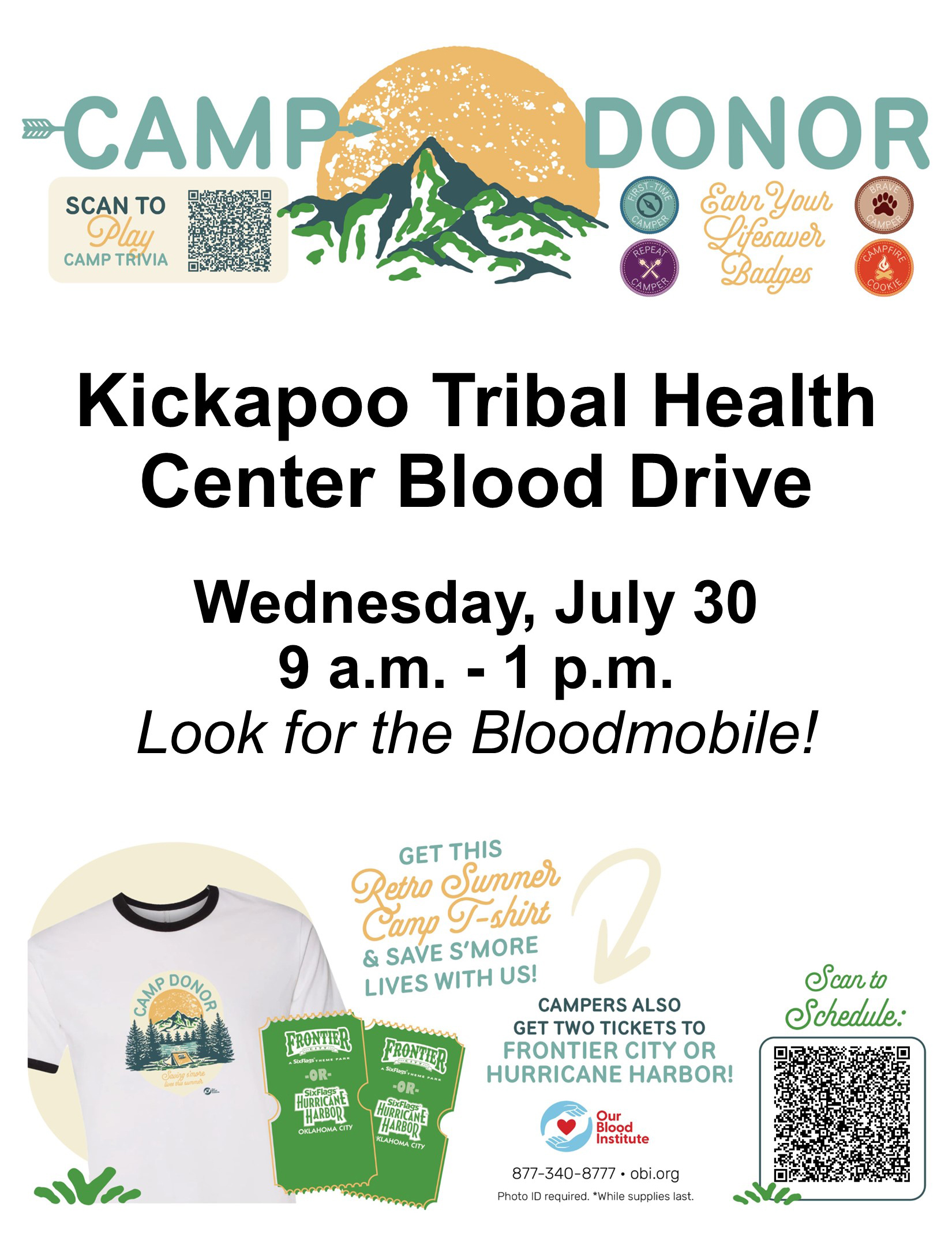 Kickapoo Behavioral Health Kickapoo Tribal Health Center OBI – Kickapoo Tribal Health Center